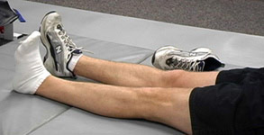 Physical Therapy Quad Set