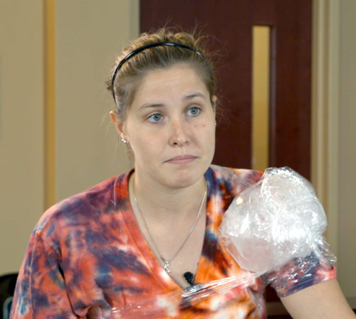 Reflect back on their injury experience.